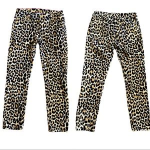 Kate Spade Perry Street Leopard Print Jeans